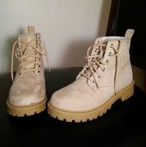 Tan boots